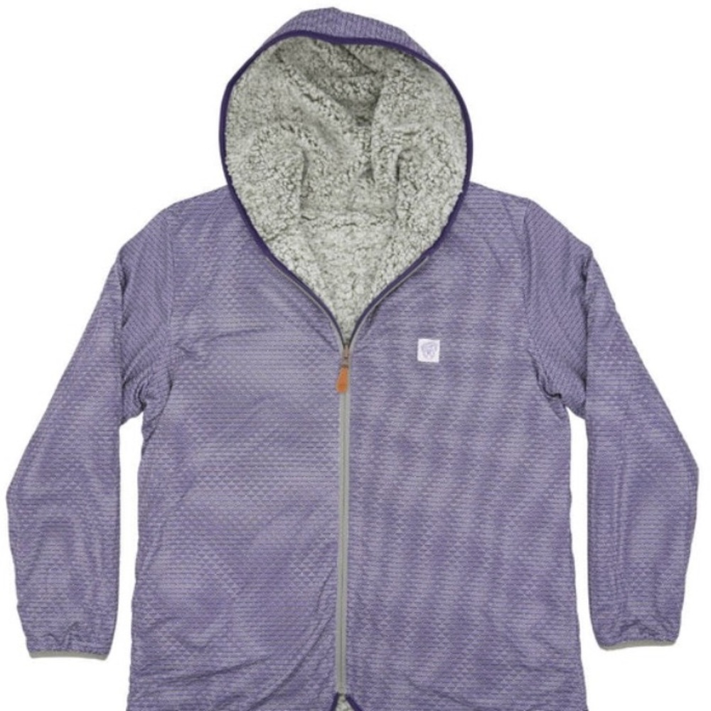 NIB USA PALM 🌴Reversible Sherpa Full Zip Hoodie - Picture 4 of 15